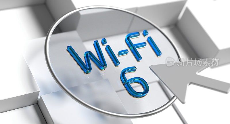 Wi-Fi - 6具有智能性能的下一代无线通信连接网络。